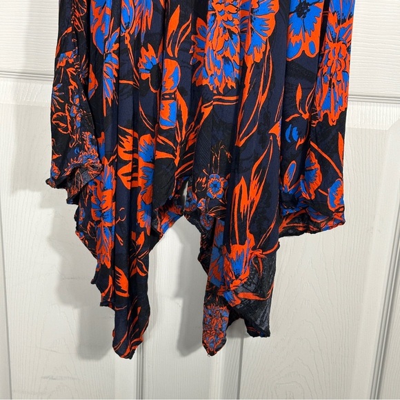 Desigual midi dress, current style, size 38, bold print, flowy, asymmetric hem - Picture 2 of 11
